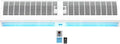 Wall-Mounted Air Curtain Fan with Remote Control L2183