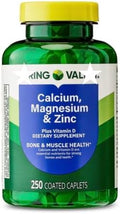 Calcium Magnesium Zinc with Vitamin D3 250 Caplets G8344