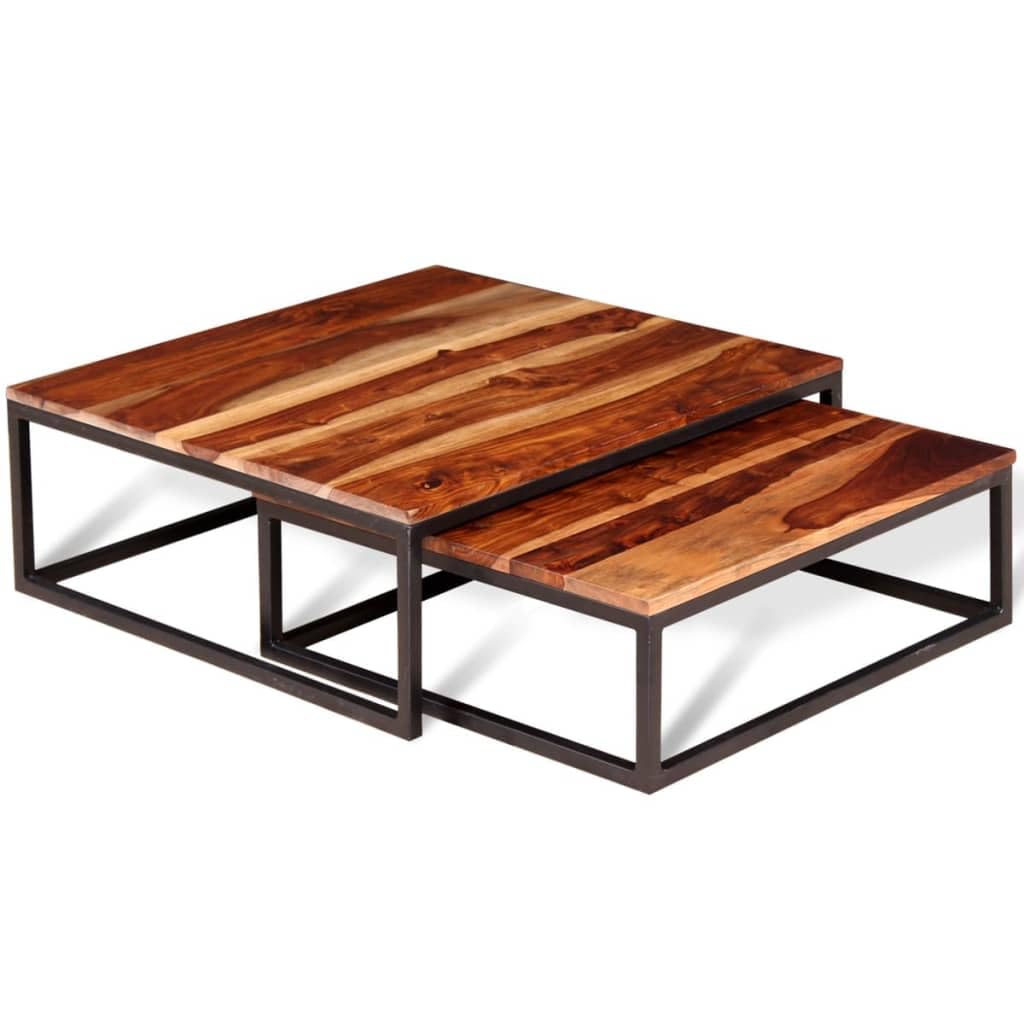 Solid Sheesham Wood Table Set V384