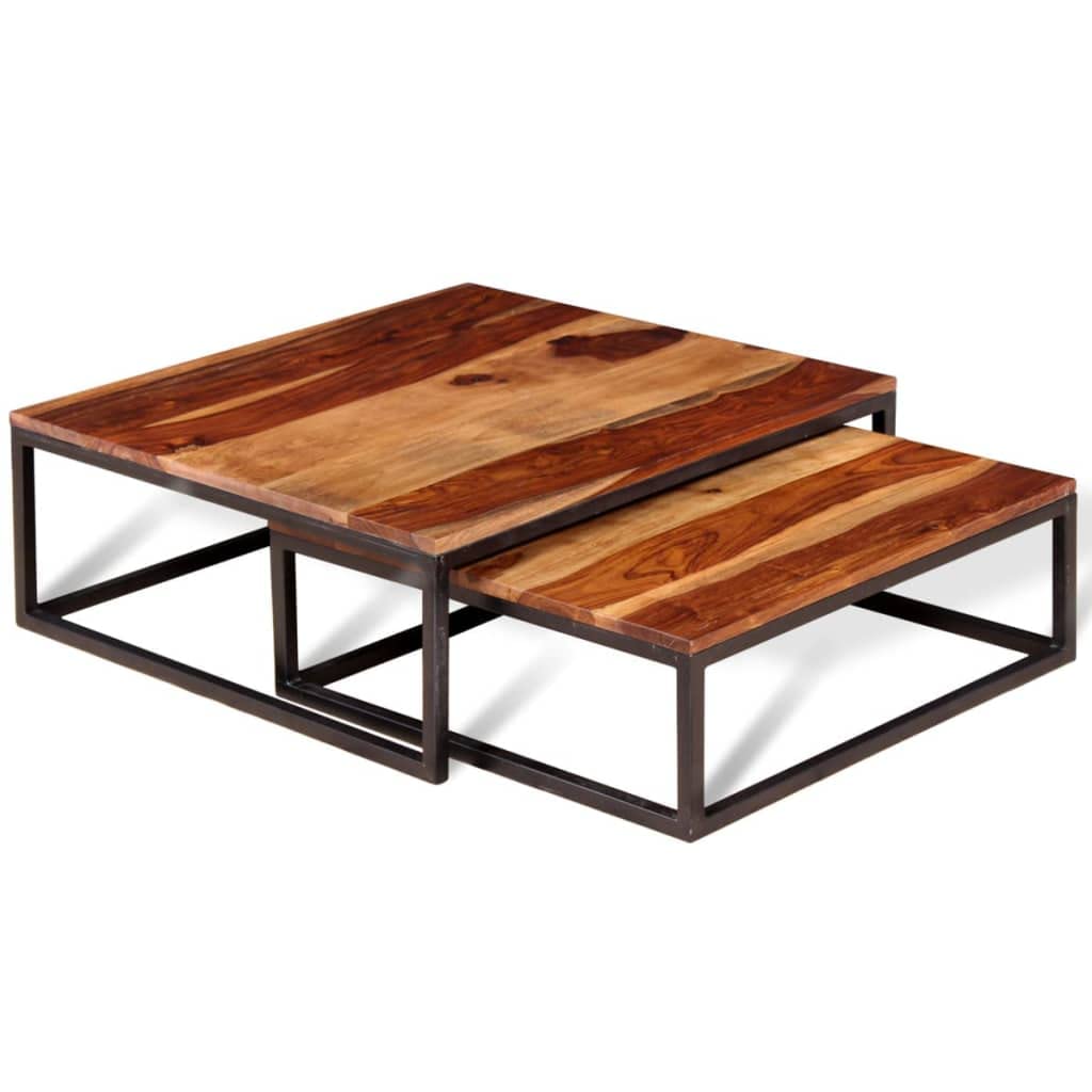 Solid Sheesham Wood Table Set V384