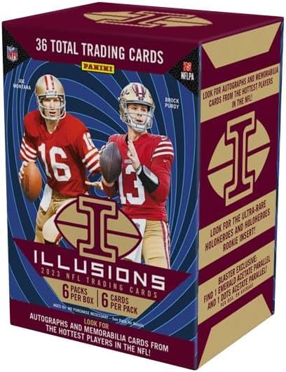 NFL Football Trading Card Blaster Box 6 Packs L982