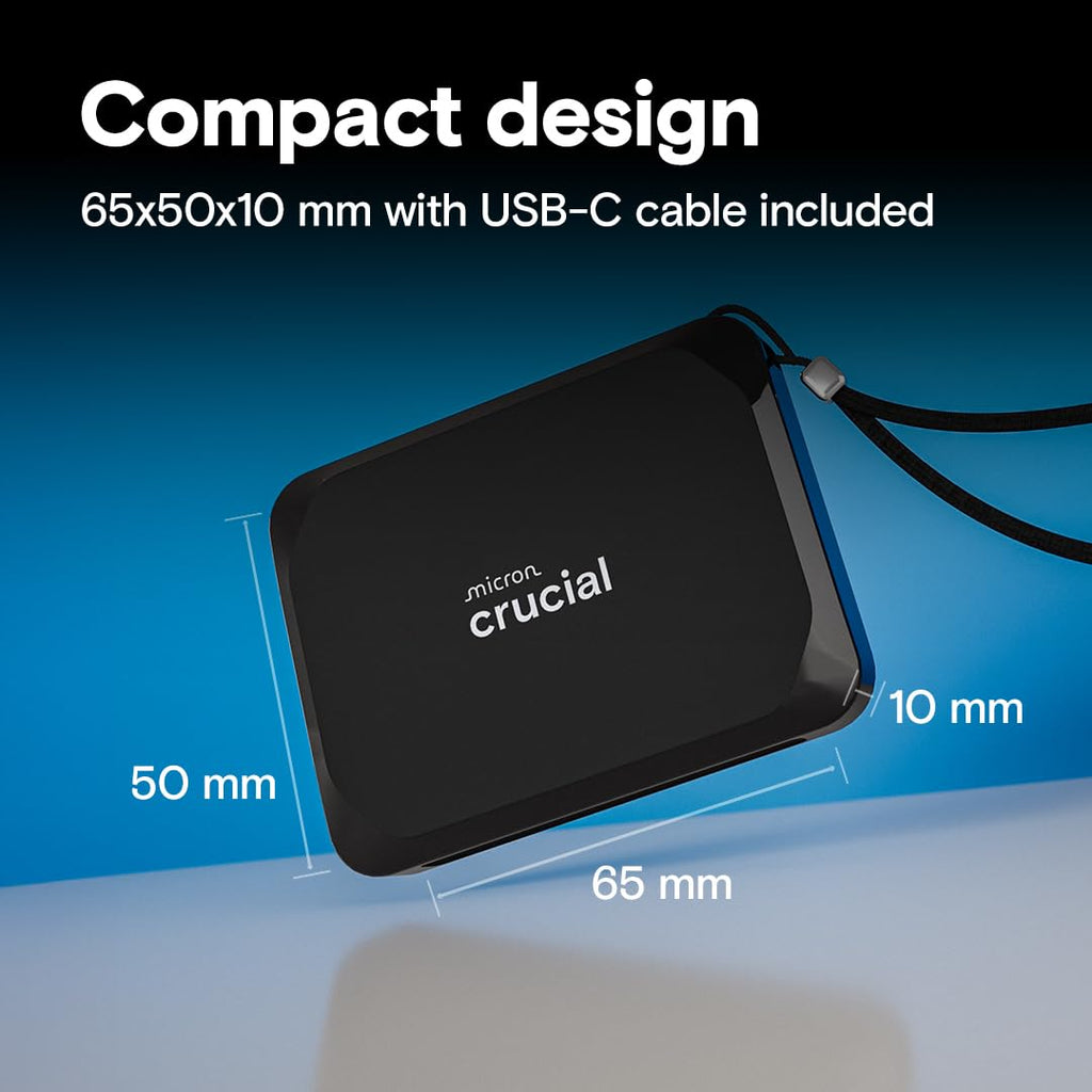 1TB Portable SSD USB-C Black S470