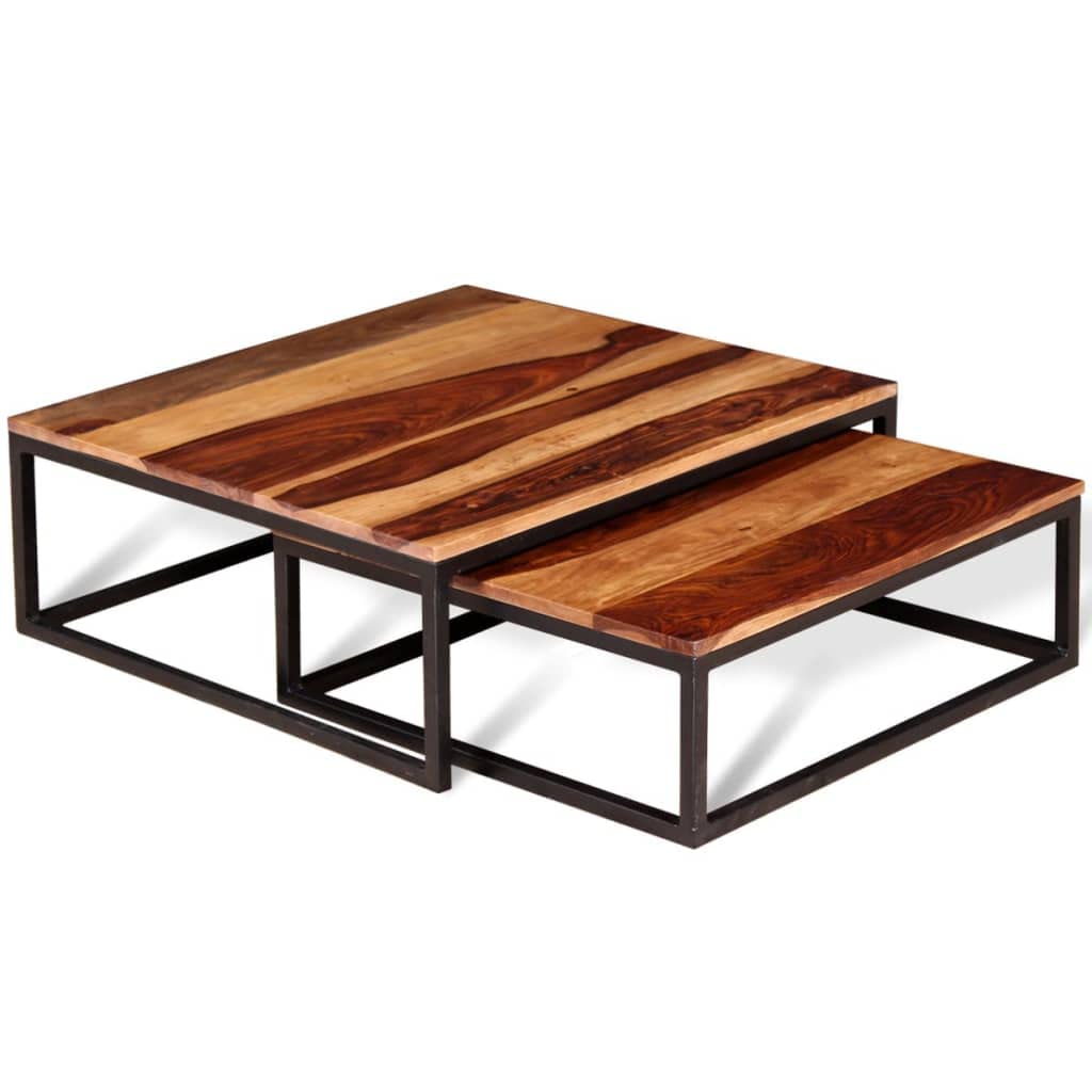 Solid Sheesham Wood Table Set V384