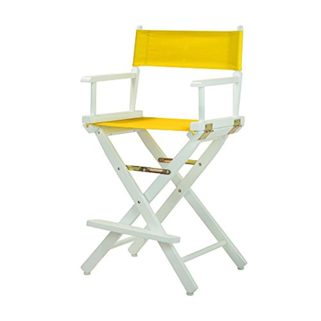 Solid Wood Folding Director's Chair with Canvas Seat L567623