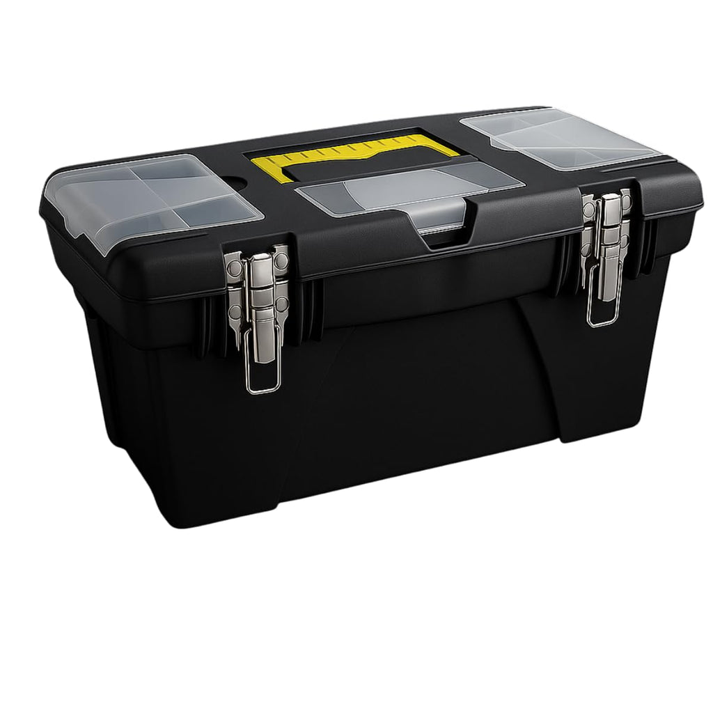 Plastic Tool Box with Metal Latches K5007