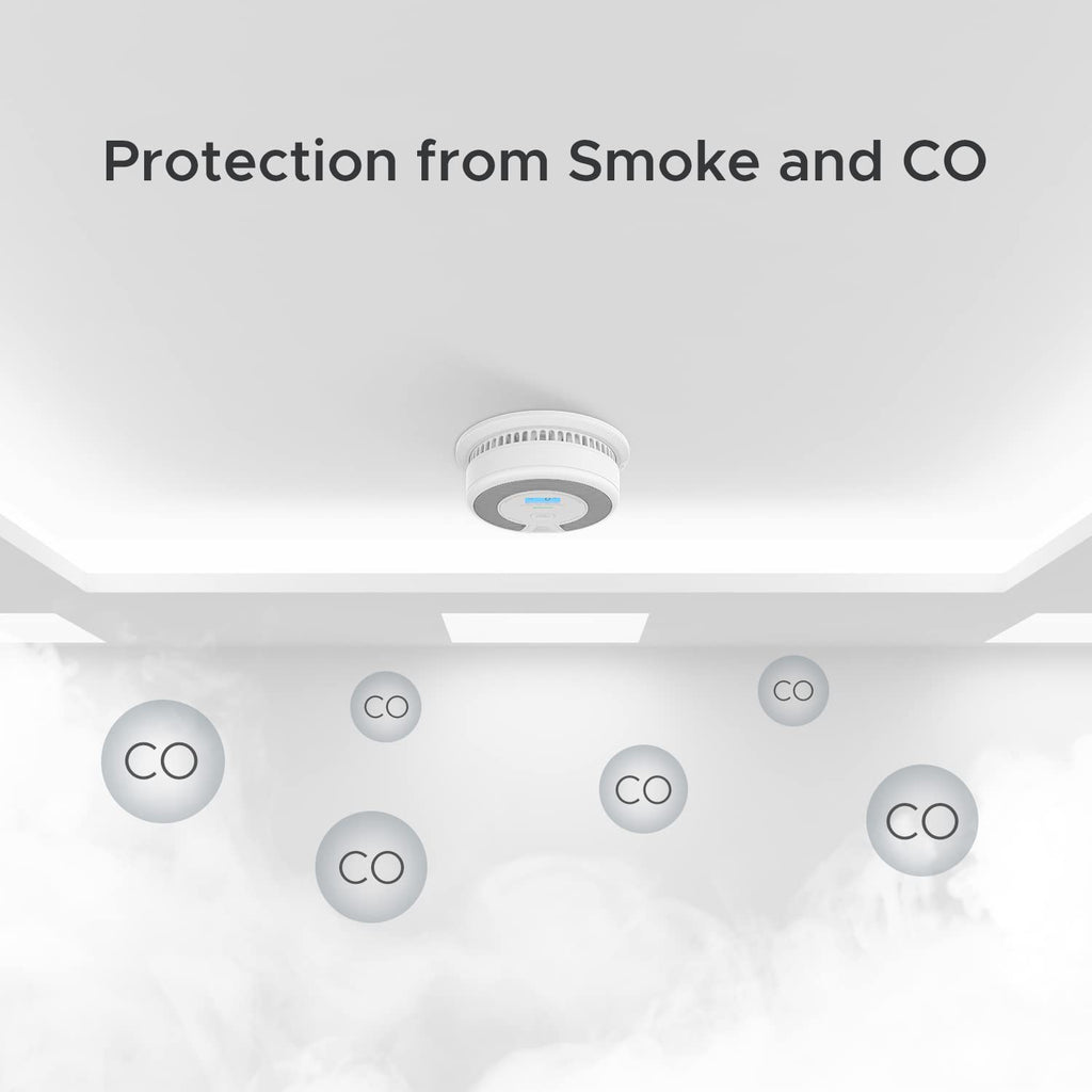 Combination Smoke & CO Alarm, 10-Year Battery, 3-Pack J73992