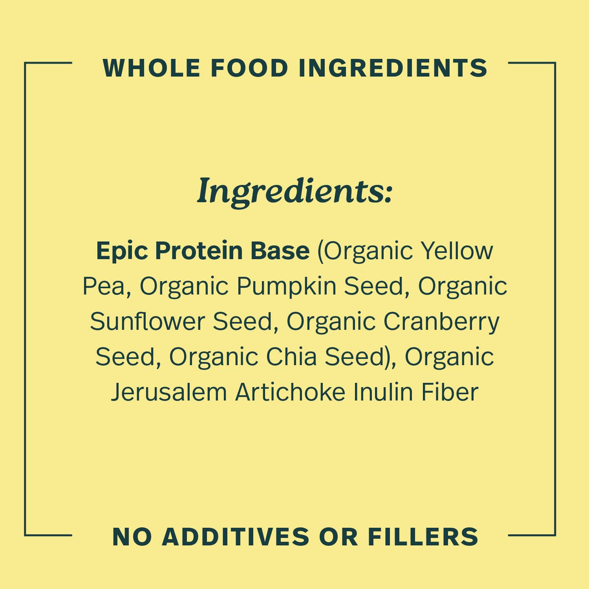 Organic Vegan Plant Based Protein Powder 5 lb W404