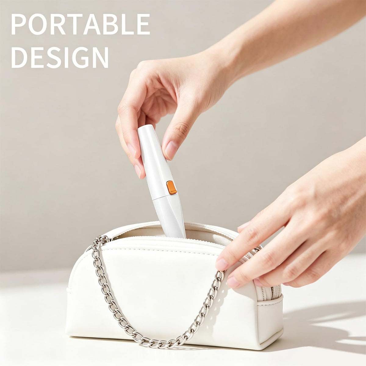 2 in 1 Electric Facial Hair Removal with LED Light V346