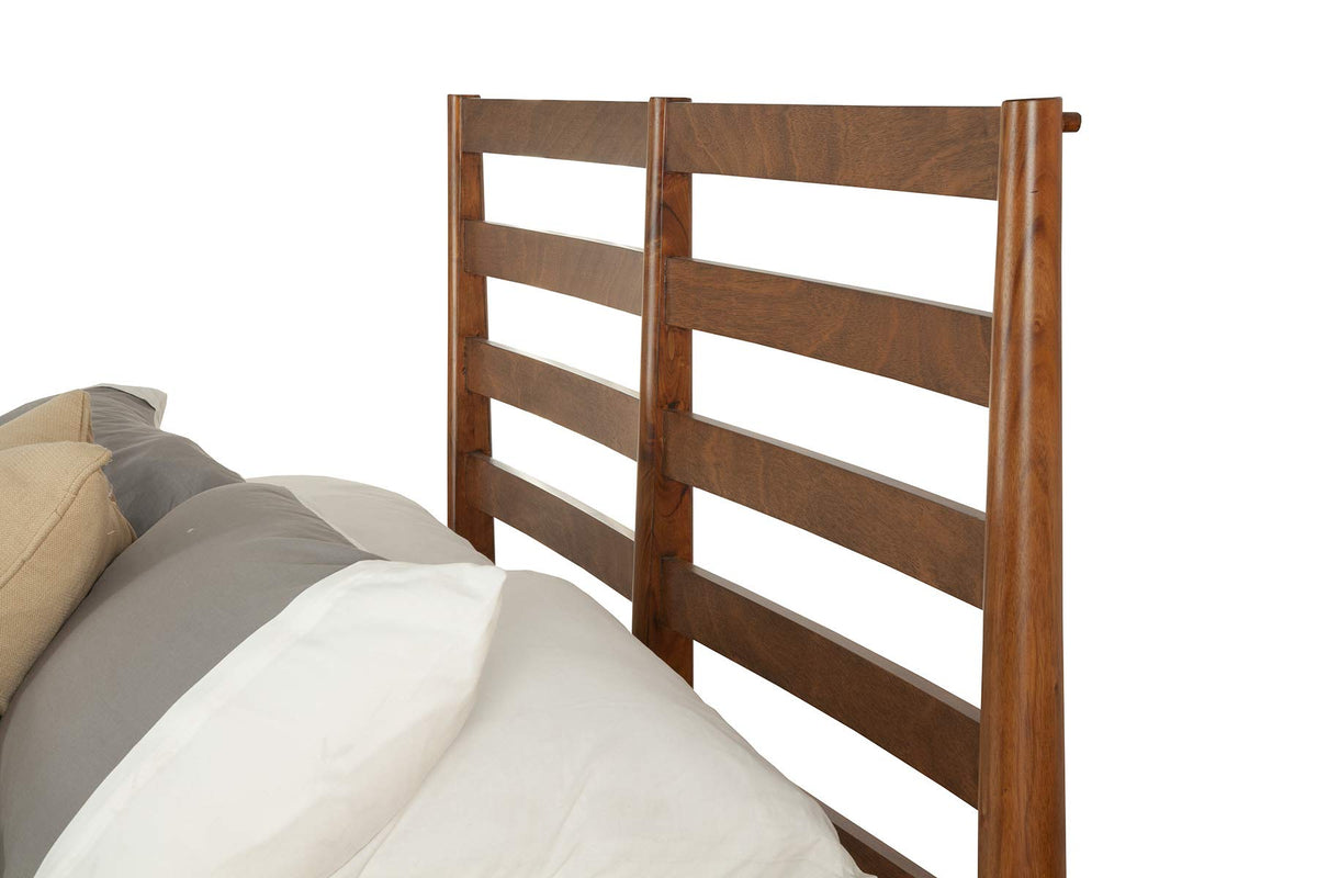 Chestnut California King Slat Back Bed R50696