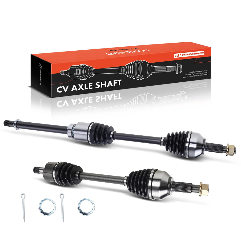 Set of 2 Front CV Axle Shaft Assembly Y387