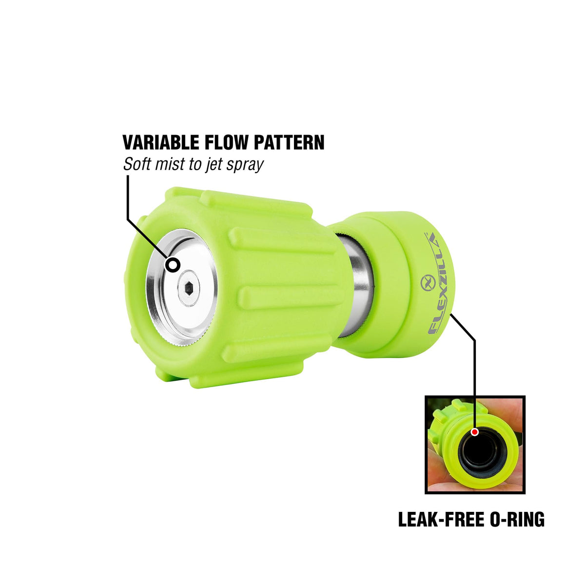 3/4 in. x 100 ft. Drinking Water Safe Garden Hose & Twist Action Nozzle N587