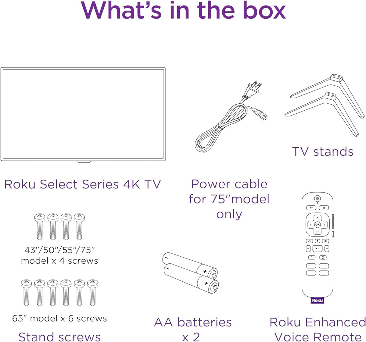 43-Inch 4K HDR Smart TV T447