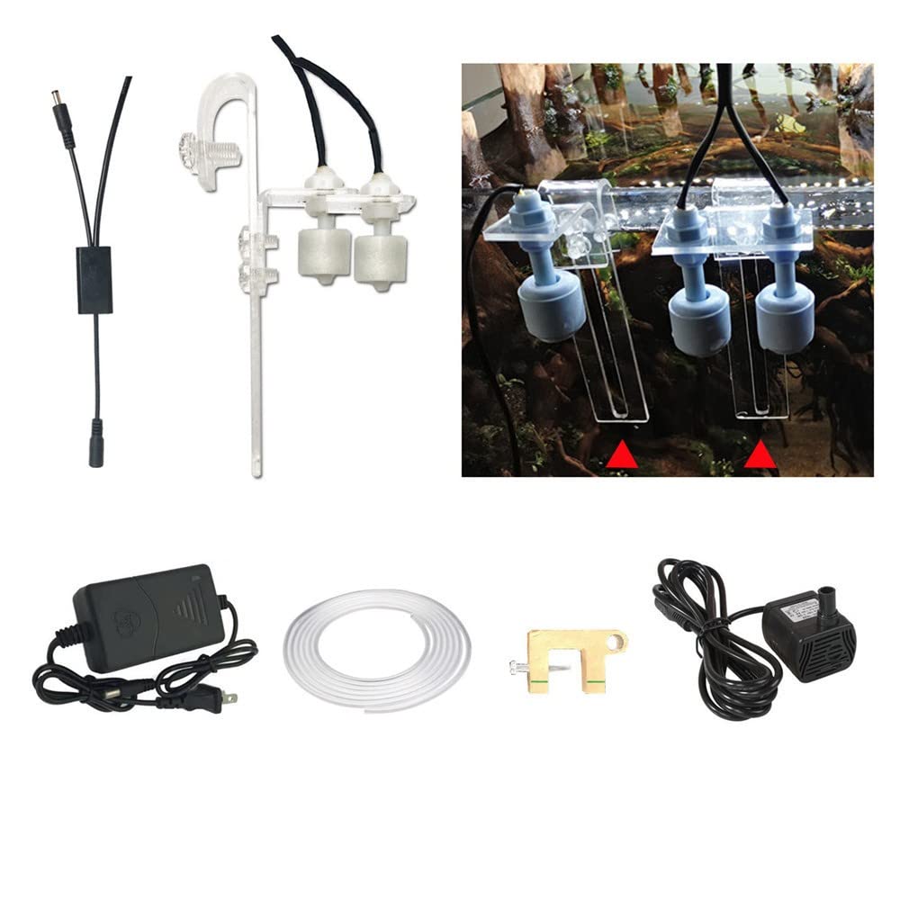 Aquarium Auto Top Up Off System DC Pump Water Level Sensor Float Switch W2055