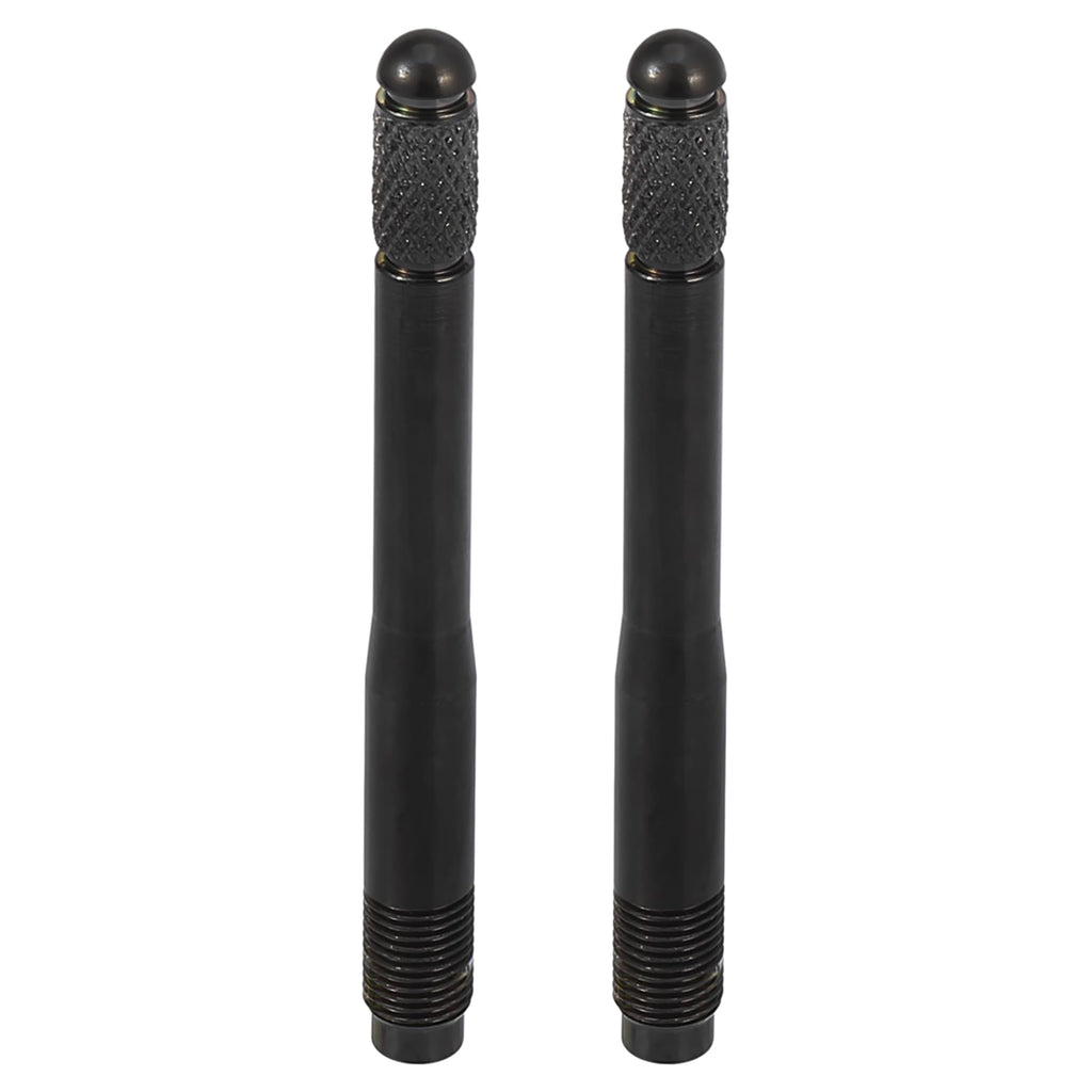 Black M12x1.25 Wheel Alignment Pin 2pcs Stainless Steel Q803