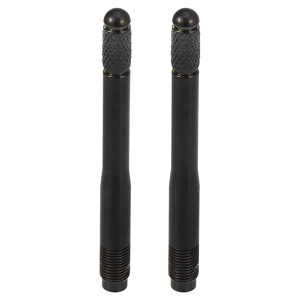 Black M12x1.25 Wheel Alignment Pin 2pcs Stainless Steel Q803