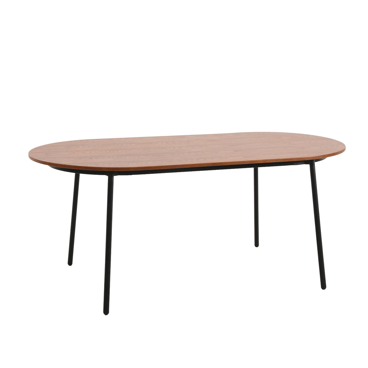 9-Piece Dining Set with 8 Chairs and Oval Table U2307