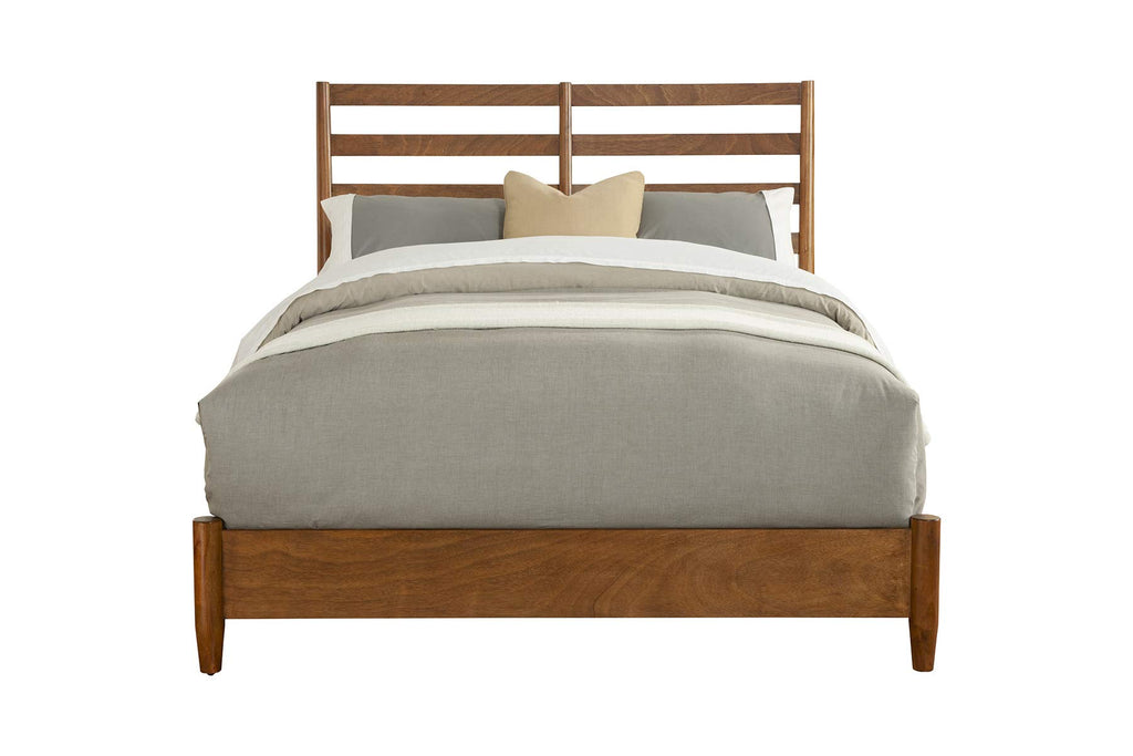 Chestnut California King Slat Back Bed R50696