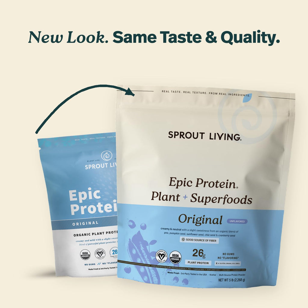 Organic Vegan Plant Based Protein Powder 5 lb W404