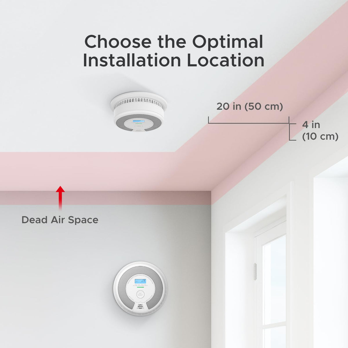 Combination Smoke & CO Alarm, 10-Year Battery, 3-Pack J73992