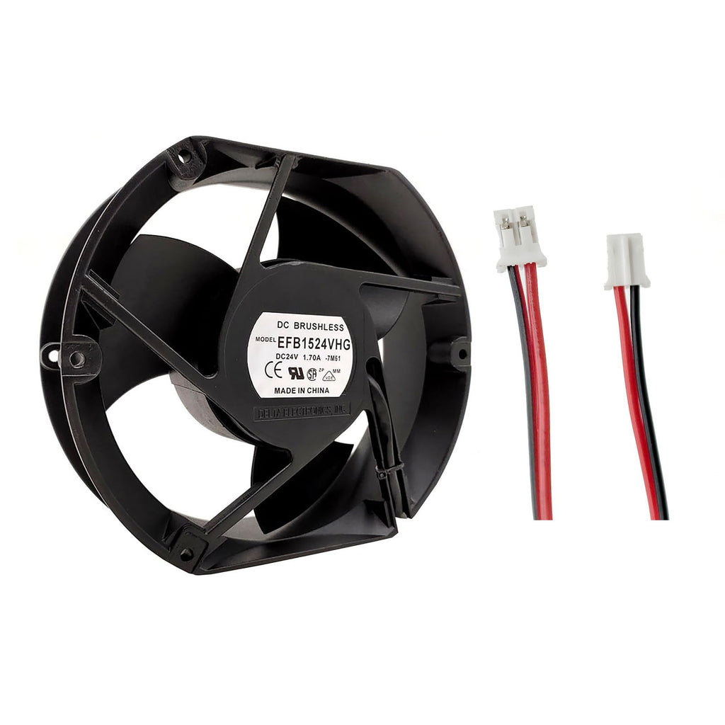 Big Airflow Cooling Fan 172mm x 150mm x 51mm 24V 1.7A U134