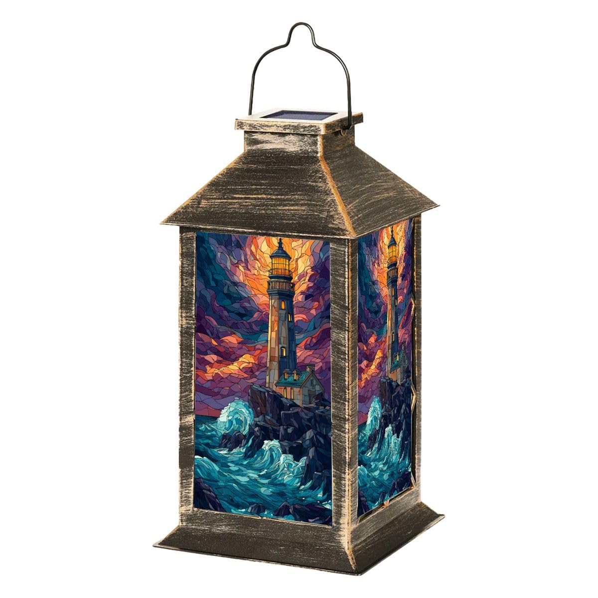 Solar Powered Waterproof Outdoor Hanging Lantern V5369