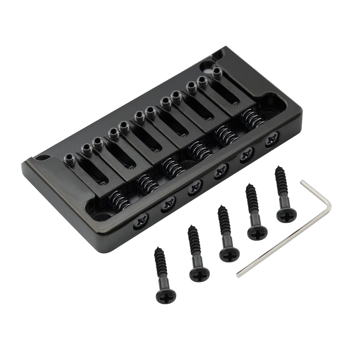 Black Non-tremolo Hardtail Bridge F58812