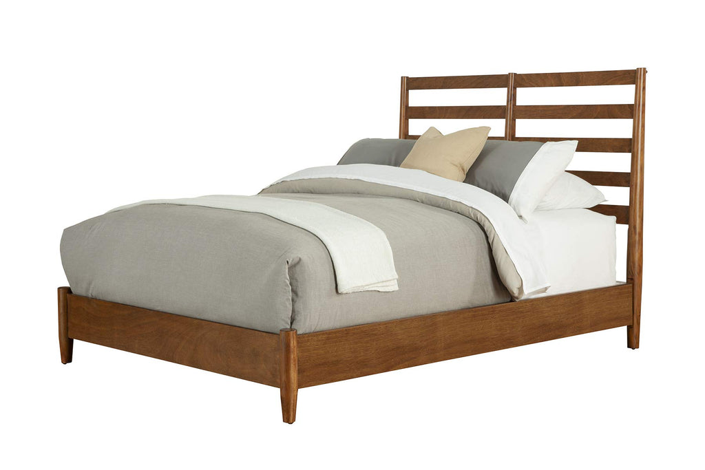 Chestnut California King Slat Back Bed R50696