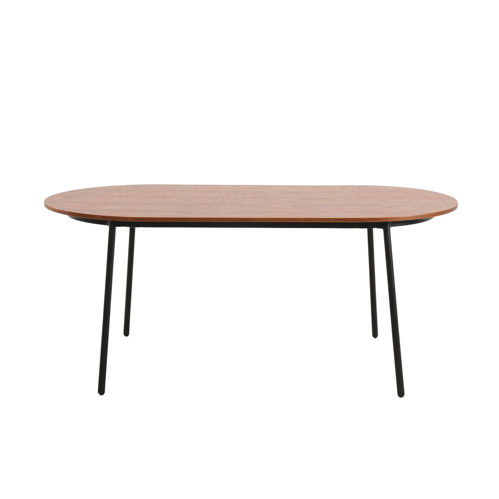 9-Piece Dining Set with 8 Chairs and Oval Table U2307