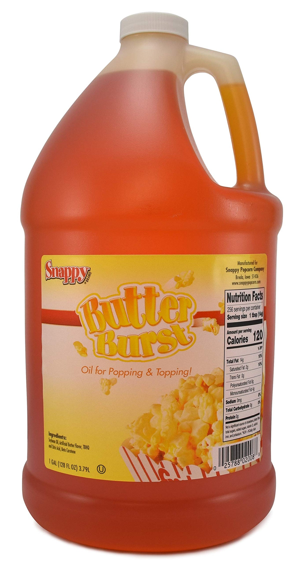 Popcorn Oil, 1 Gallon E412
