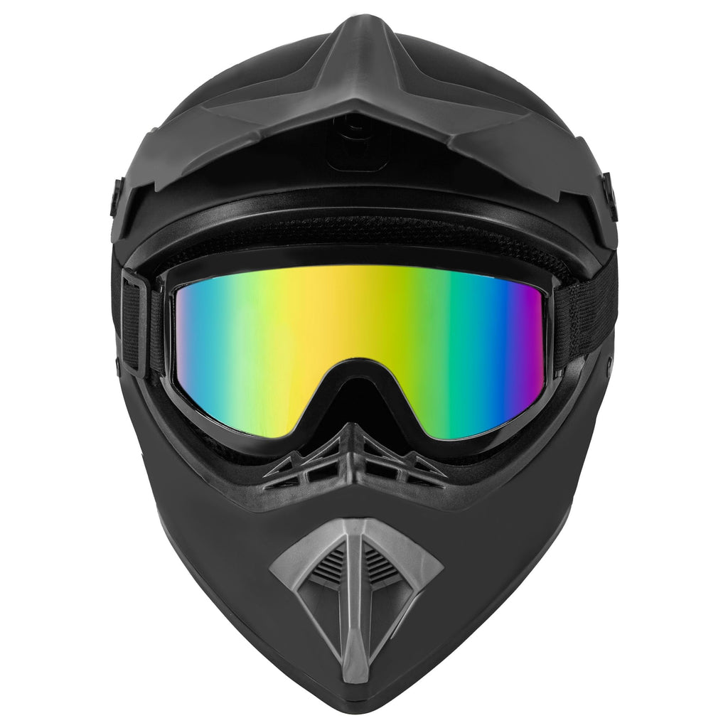 Matte Black Adult Full Helmet Medium N70074