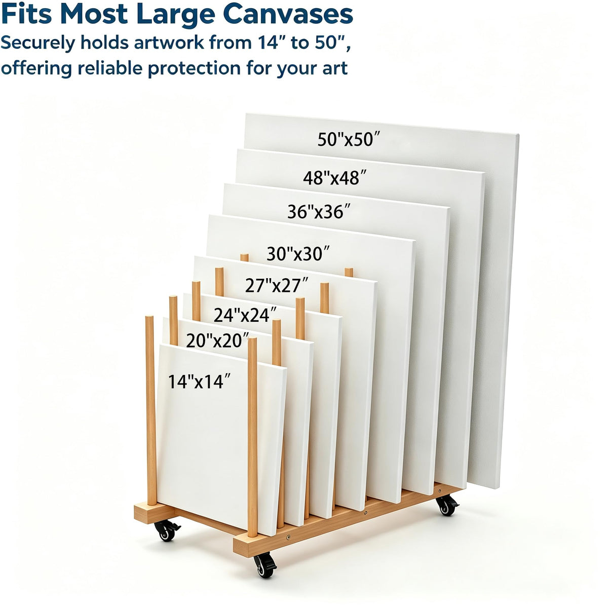Art Storage Rack with Wheels G357454