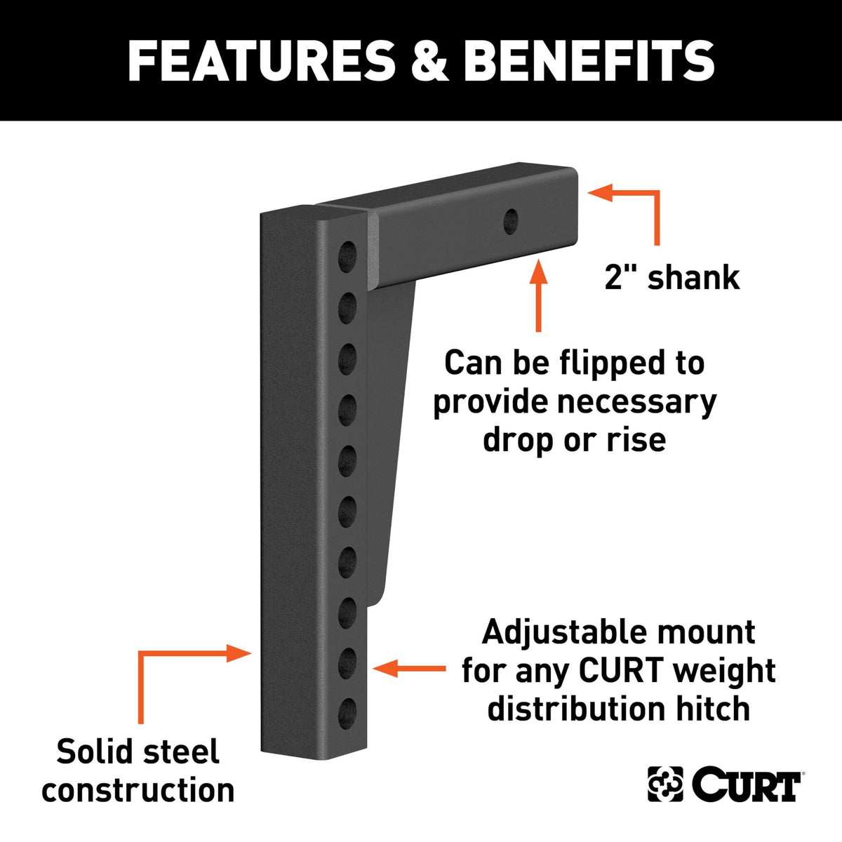 2" Weight Distribution Shank U44532