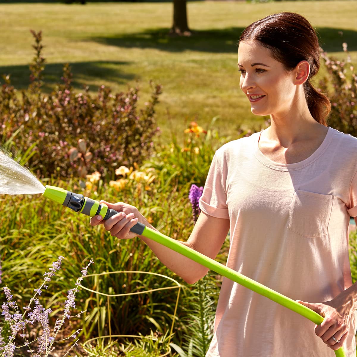 3/4 in. x 100 ft. Drinking Water Safe Garden Hose & Twist Action Nozzle N587