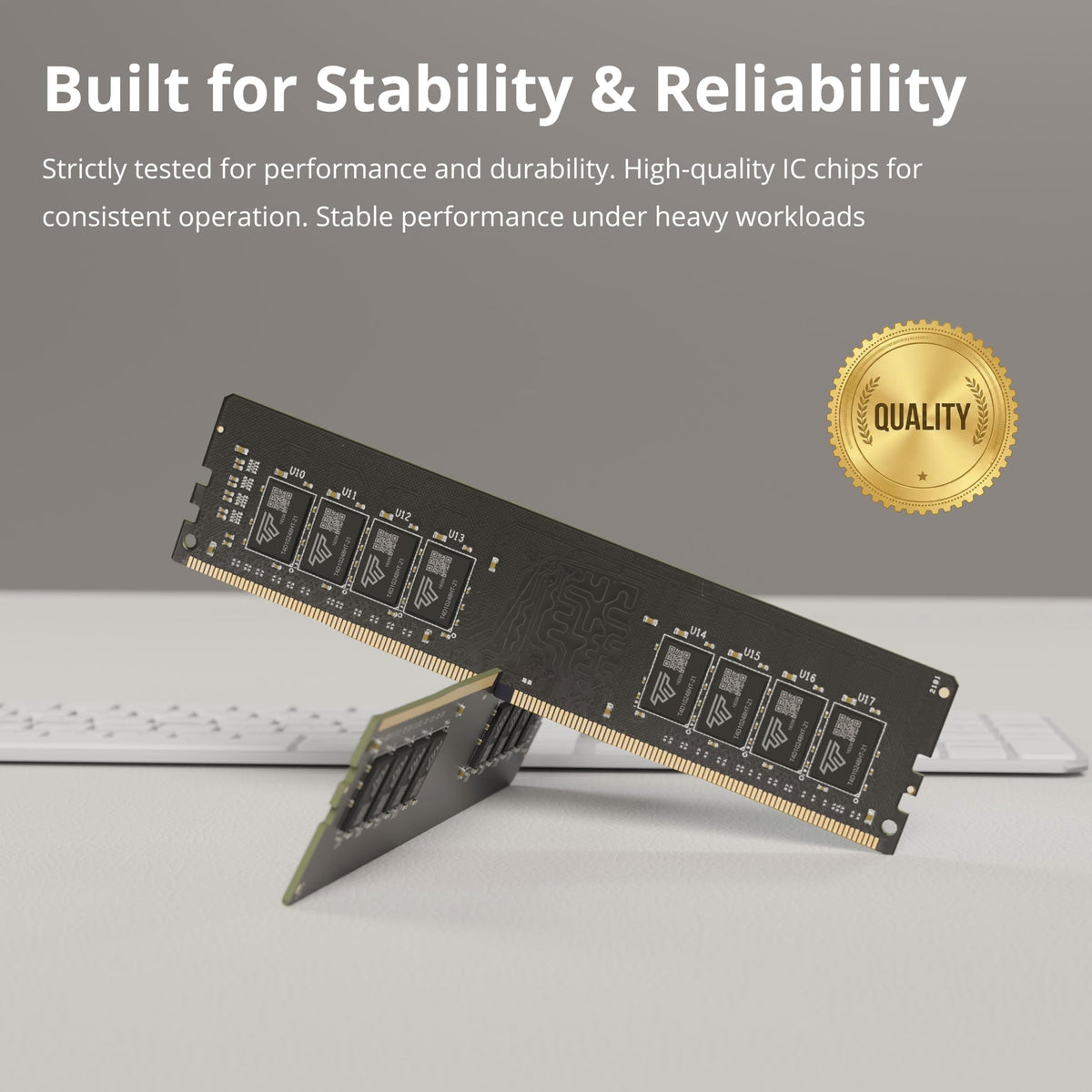 16GB Kit DDR4 2666MHz Desktop RAM 288-Pin Non-ECC UDIMM N63255