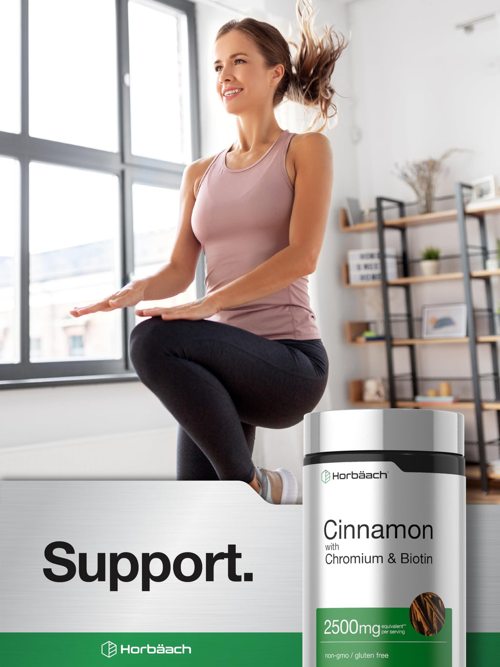 Cinnamon with Chromium & Biotin 250 Capsules K26964
