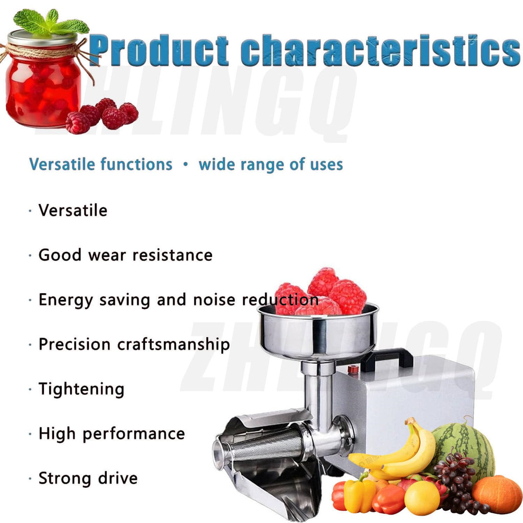 450W Stainless Steel Tomato Strainer Machine J5961