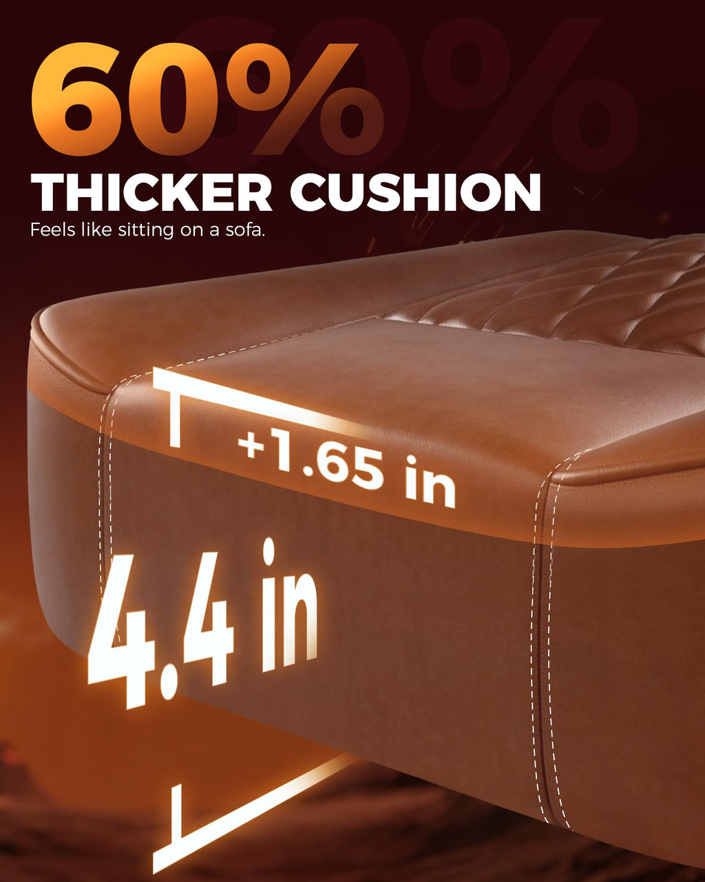 Big and Tall Gaming Chair with Footrest X48928