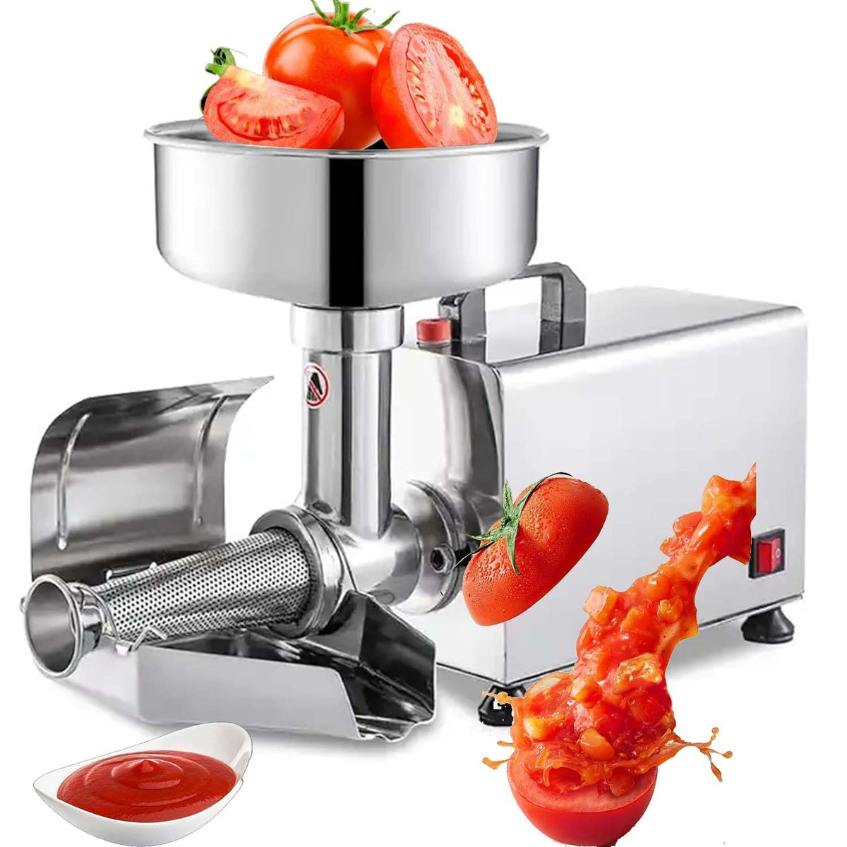 450W Electric Tomato Strainer with Automatic Seed Separator D953