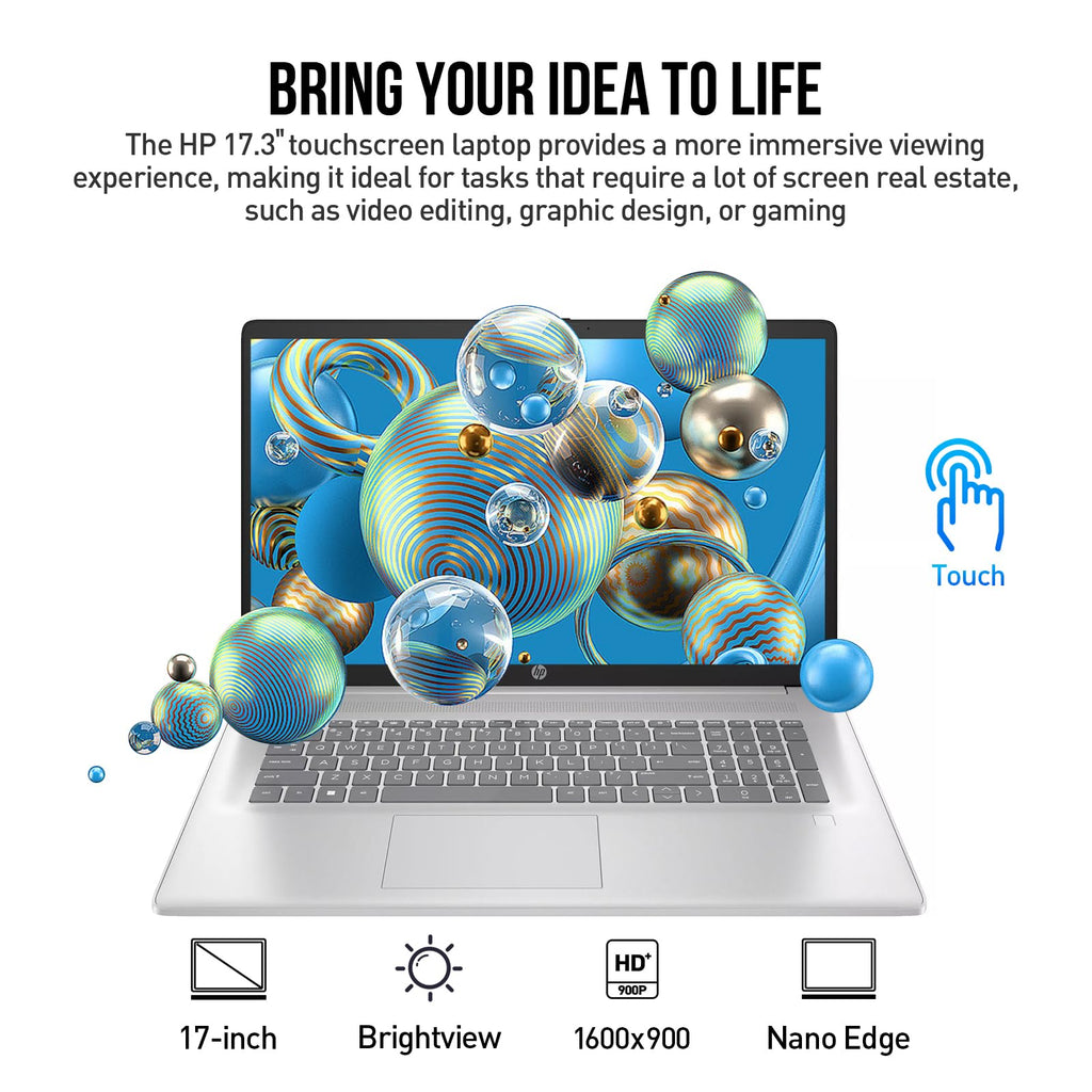 17.3 Inch Touchscreen Intel Core i7 Laptop K136095