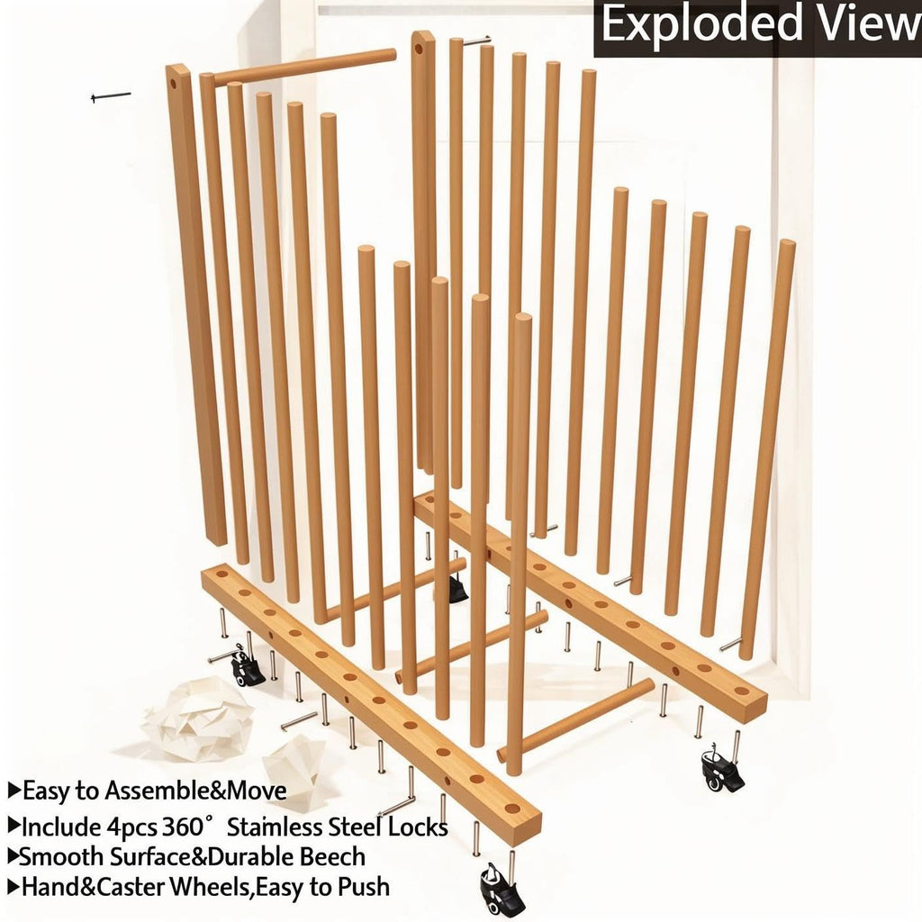 Art Storage Rack with Wheels G357454