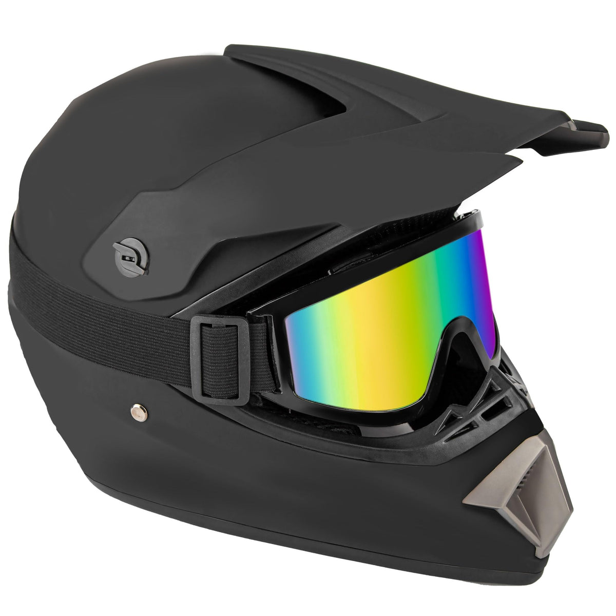 Matte Black Adult Full Helmet Medium N70074