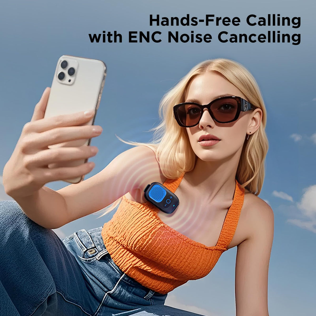 Wearable Clip On Bluetooth Speaker R317