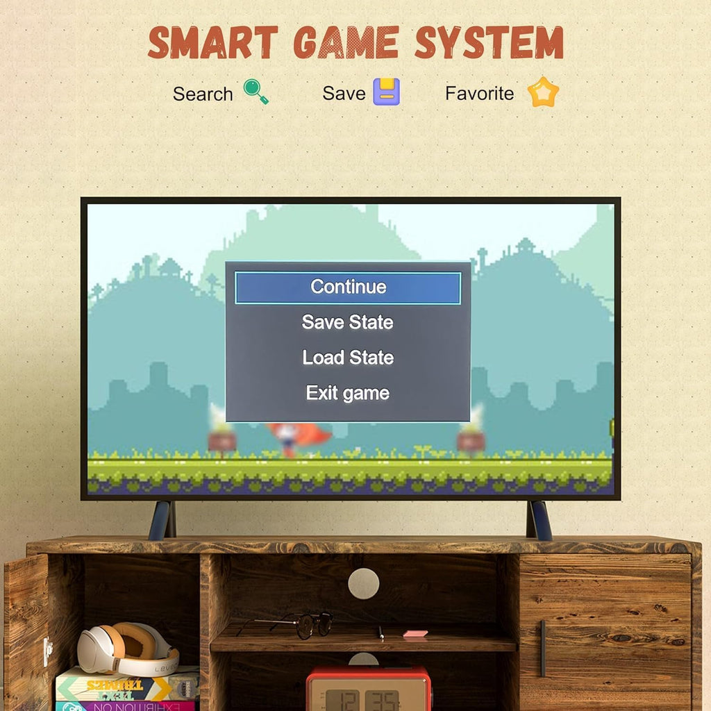 Wireless Retro Game Console with 20,000+ Games and 4k Hdmi Output S516631
