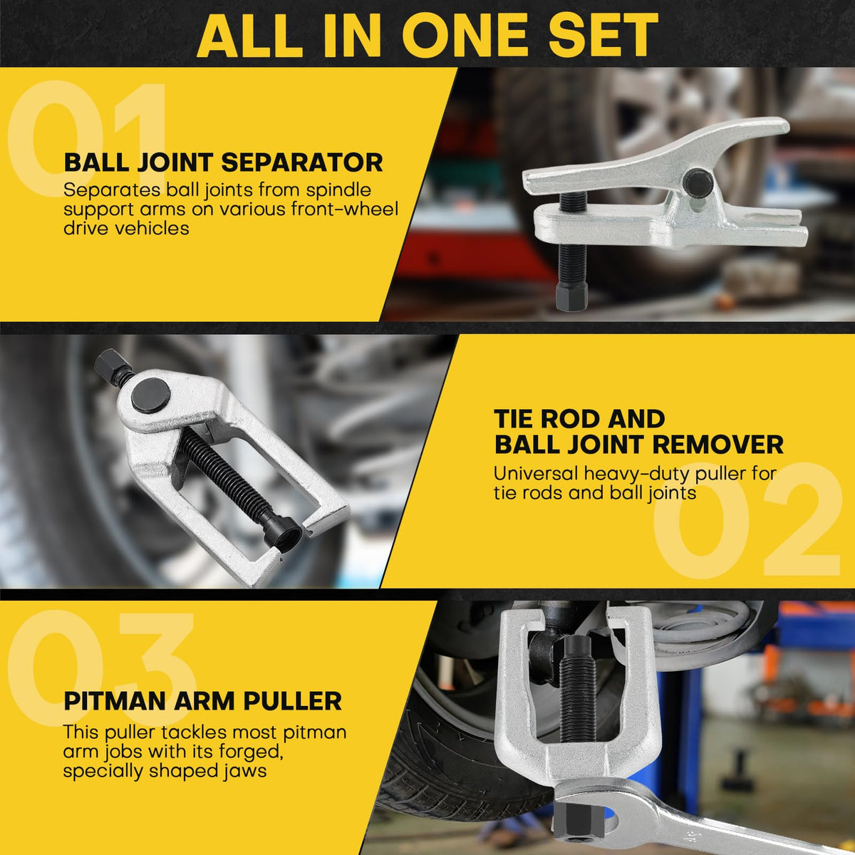 5 in 1 Ball Joint Separator Kit C426
