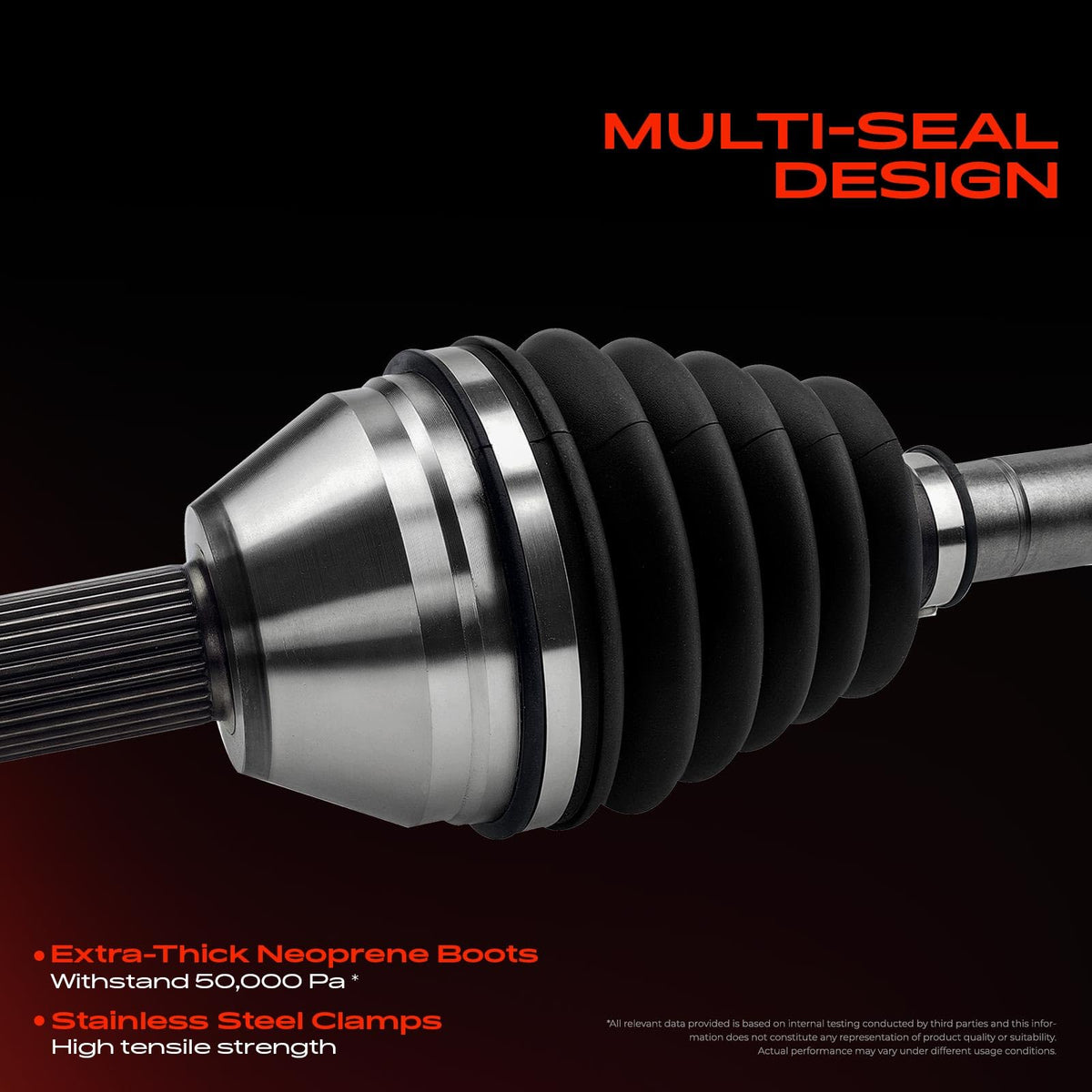Set of 2 Front CV Axle Shaft Assembly Y387