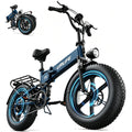 Folding Electric Bike 20" Fat Tire 1500W 48V 13AH O5088