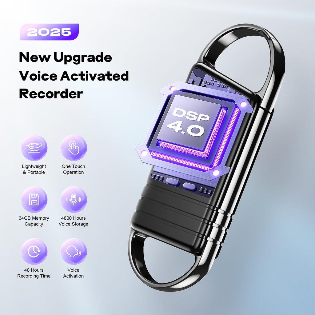 Voice Activated Digital Voice Recorder M33500