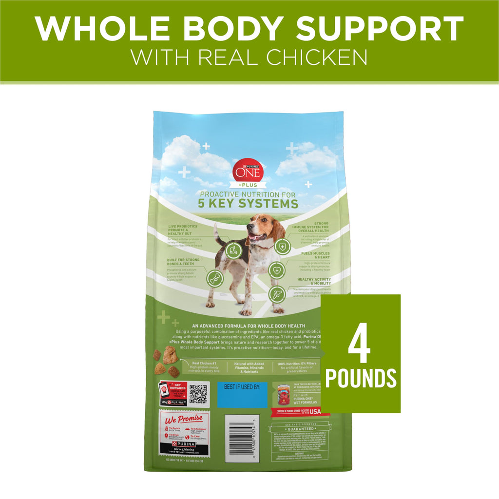 Chicken Dry Dog Food 4 lb Bag T59793