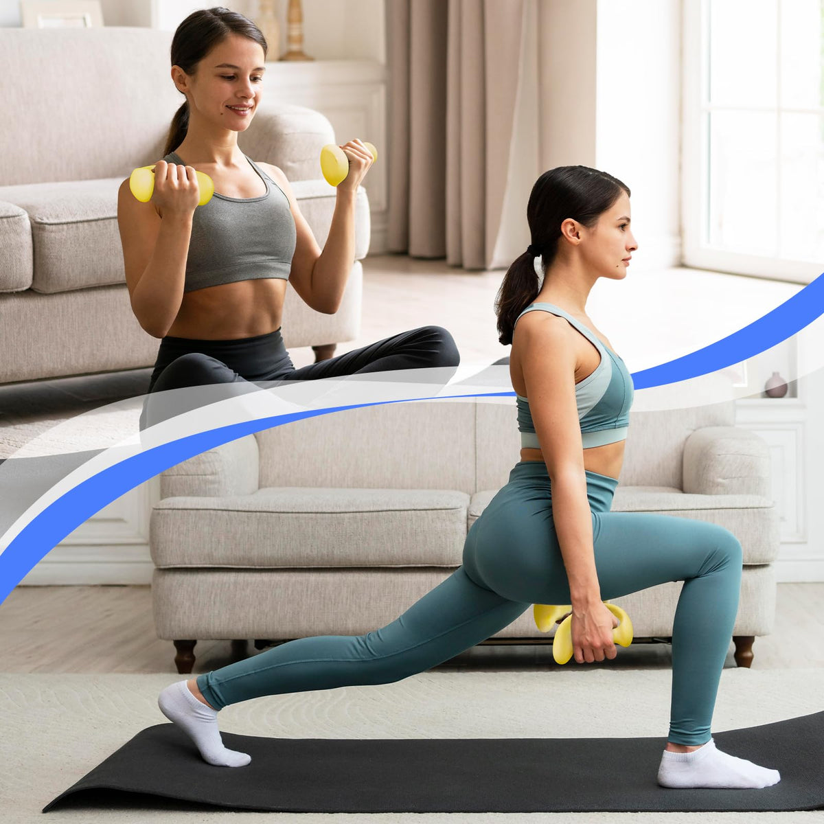 Ergonomic Ear Dumbbells O35848