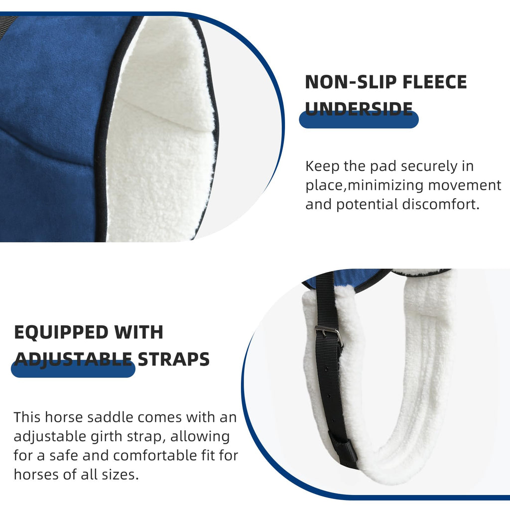 Horse Riding Pad with Adjustable Girth U177